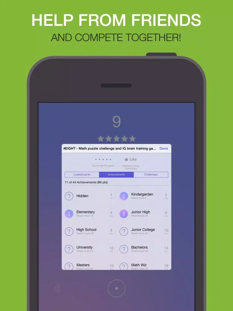 8 SUM 8 - Free math solver games ! Practice addition and subtraction for Kids ! Fun Math training game ! iPad  Screenshots