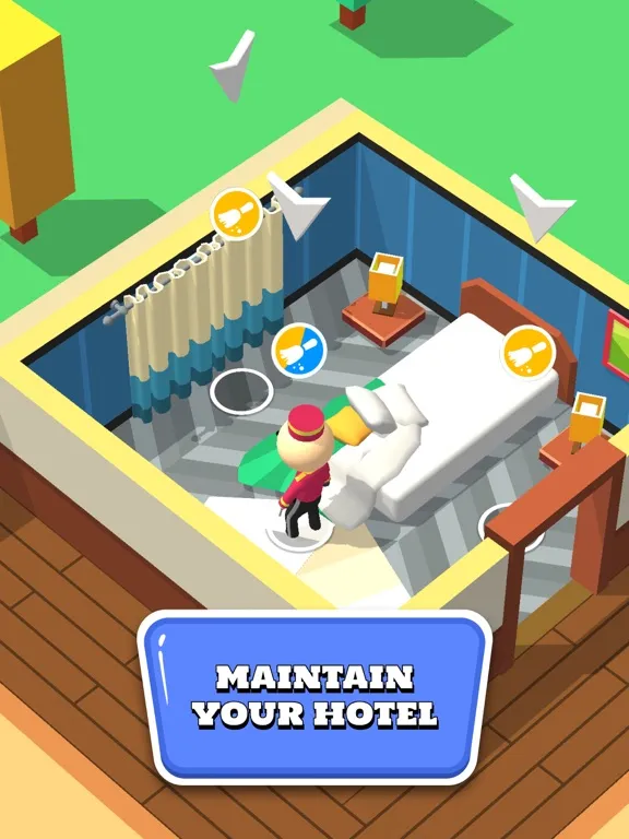 Hotel Boss - Tycoon Simulator iPad 应用截图