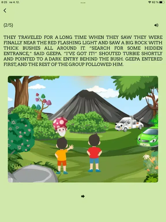 ภาพหน้าจอของ Read Adventures: Mimi and Sami iPad 