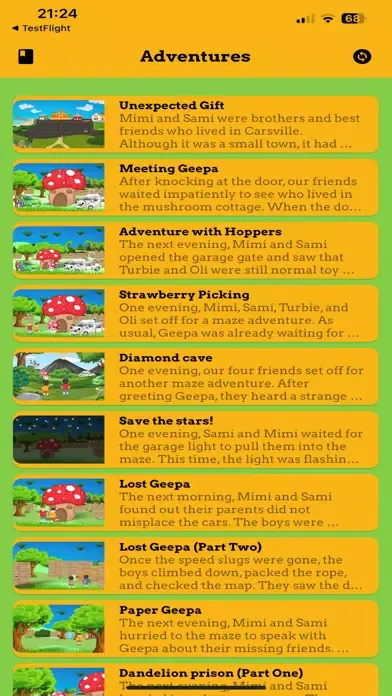 ภาพหน้าจอของ Read Adventures: Mimi and Sami