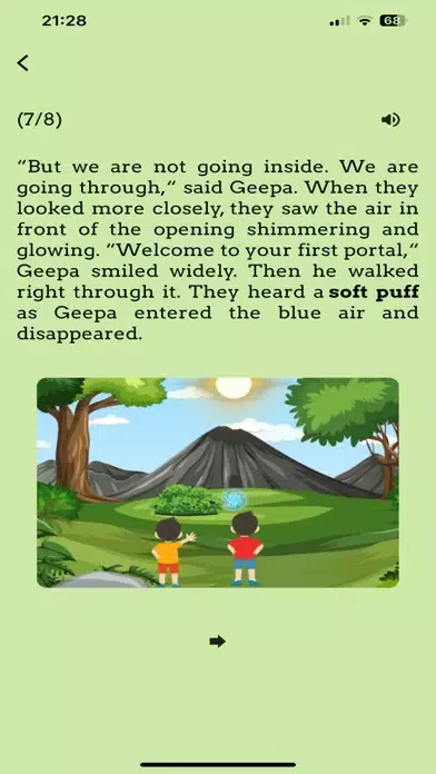 ภาพหน้าจอของ Read Adventures: Mimi and Sami