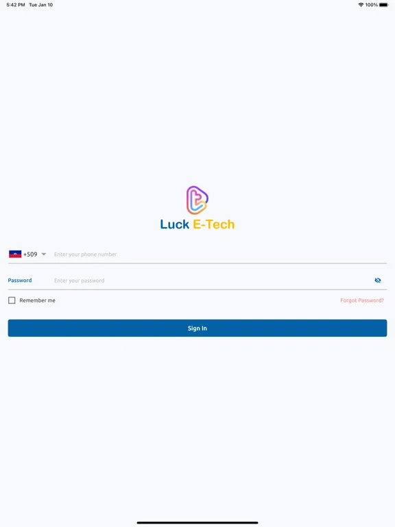 Luck E-Tech Serviceman iPad  Ekran Görüntüleri