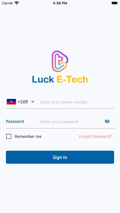 Luck E-Tech Serviceman Ekran Görüntüleri
