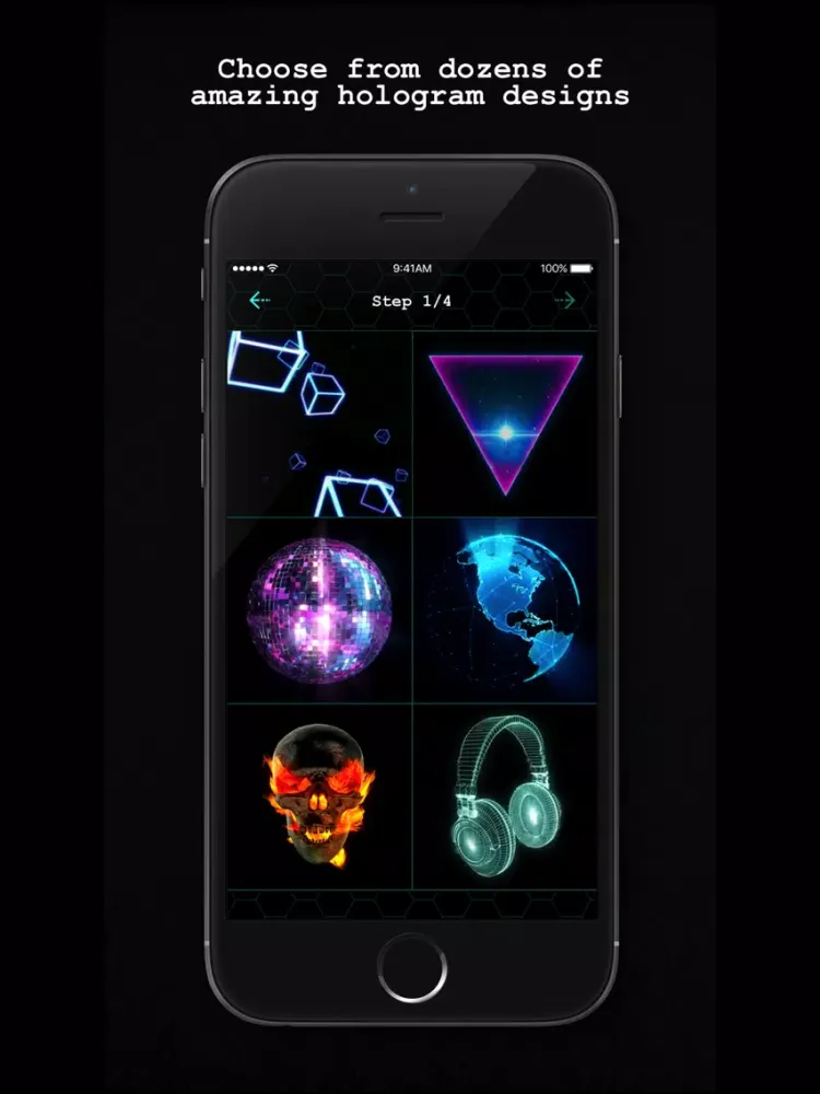 Hologram Viewer iPad 应用截图