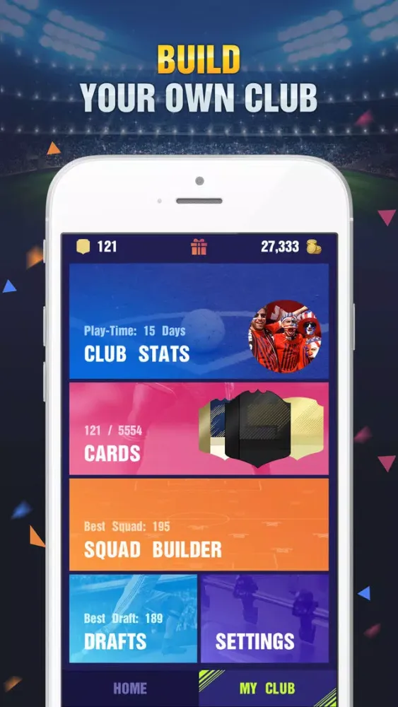 Tangkapan skrin Draft Simulator for FUT 18
