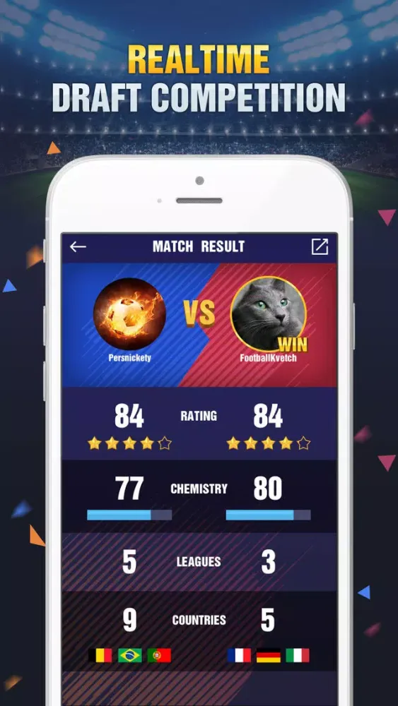 Tangkapan skrin Draft Simulator for FUT 18