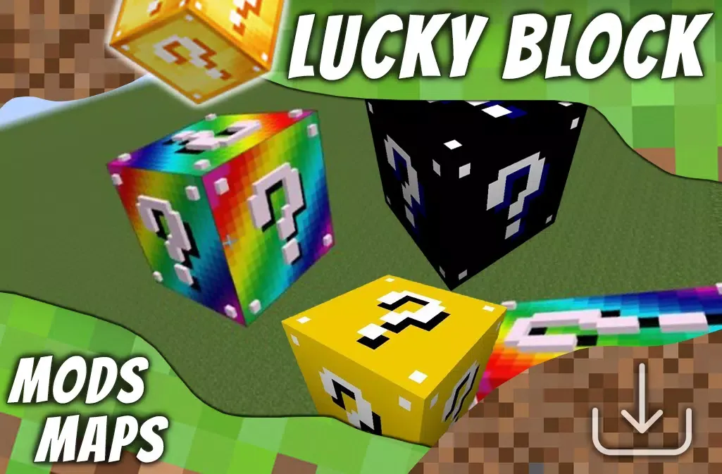 Lucky Block Mod應用截圖