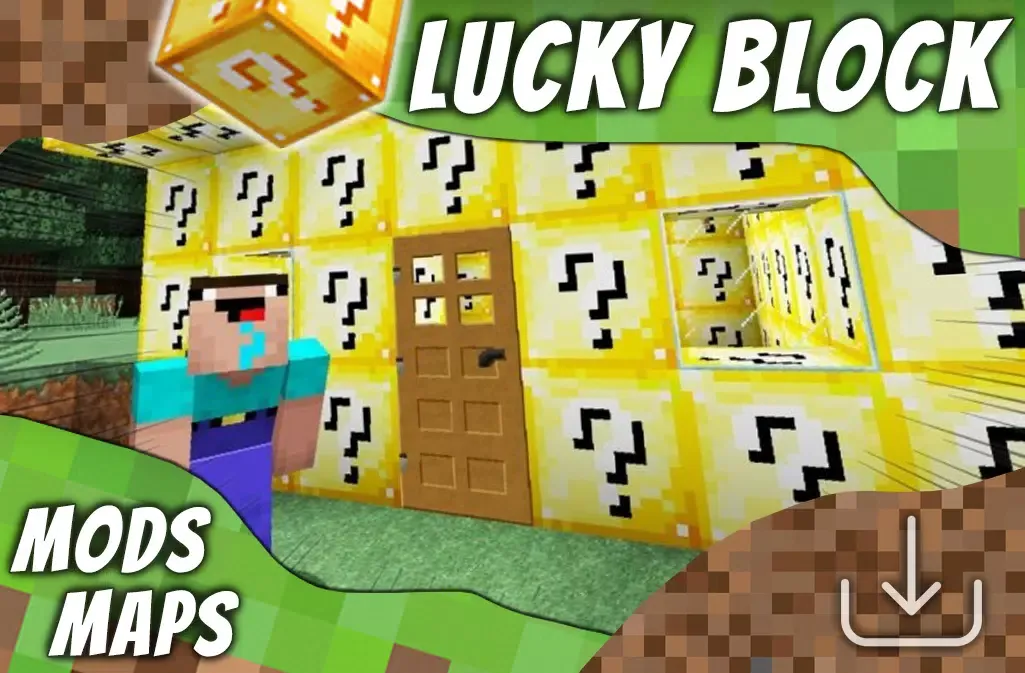 Lucky Block Mod應用截圖