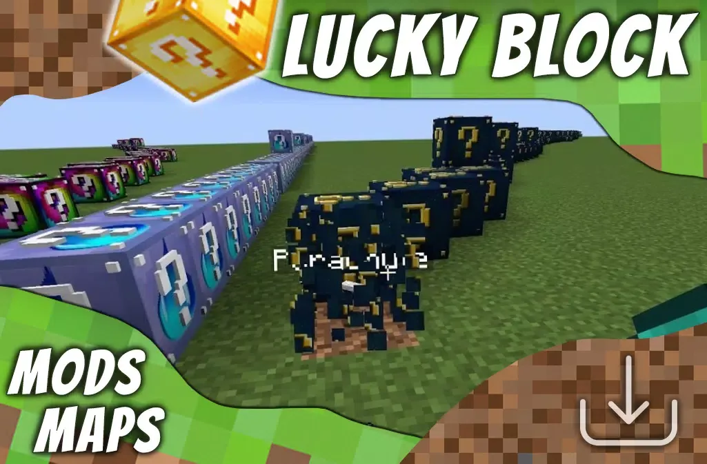 Lucky Block Mod應用截圖