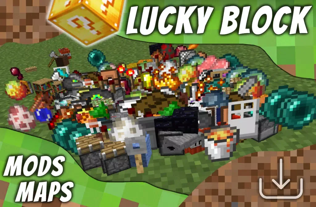 Lucky Block Mod應用截圖