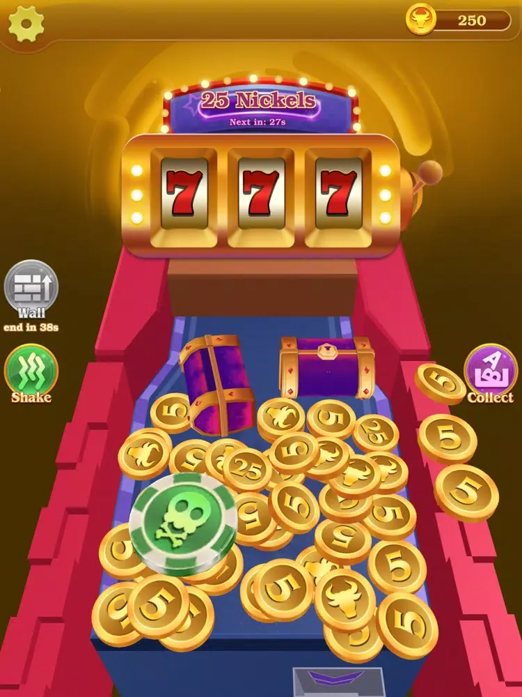 Lucky! Coin Pusher iPad  سکرین شاٹس