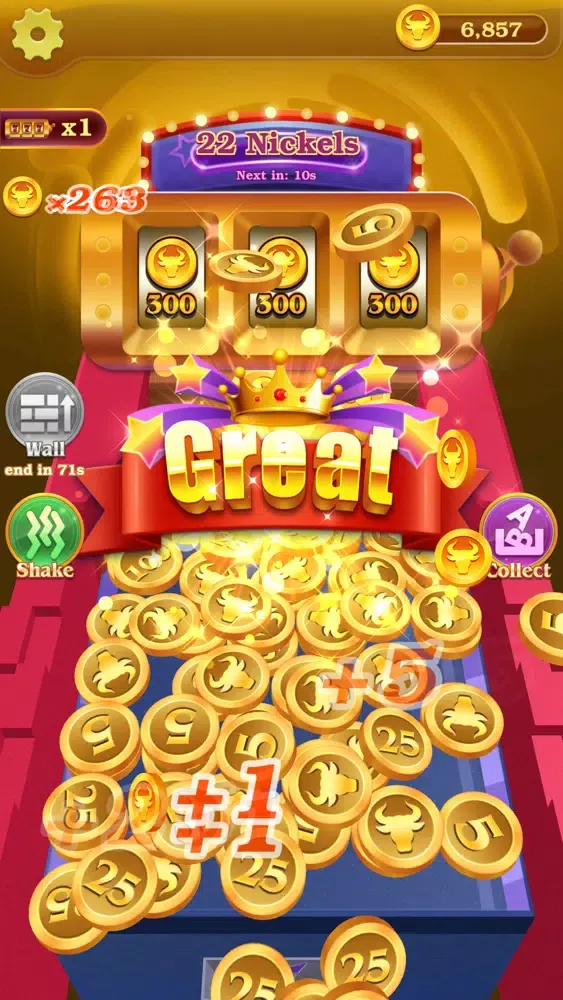 Lucky! Coin Pusher سکرین شاٹس