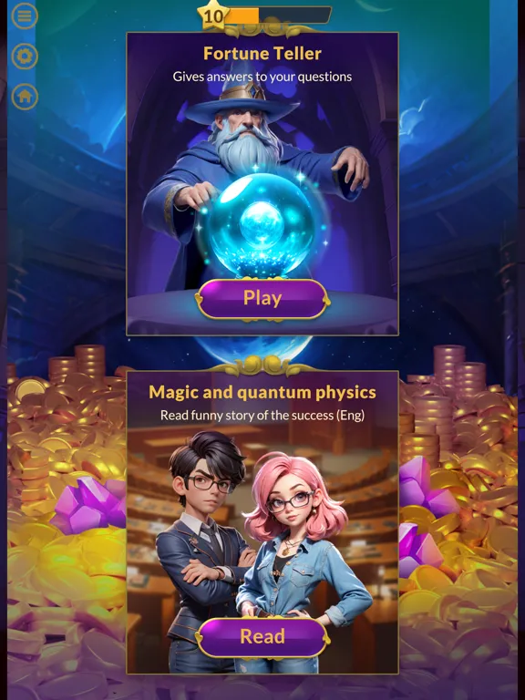 Magic Story and Fortune Teller iPad  স্ক্রিনশট