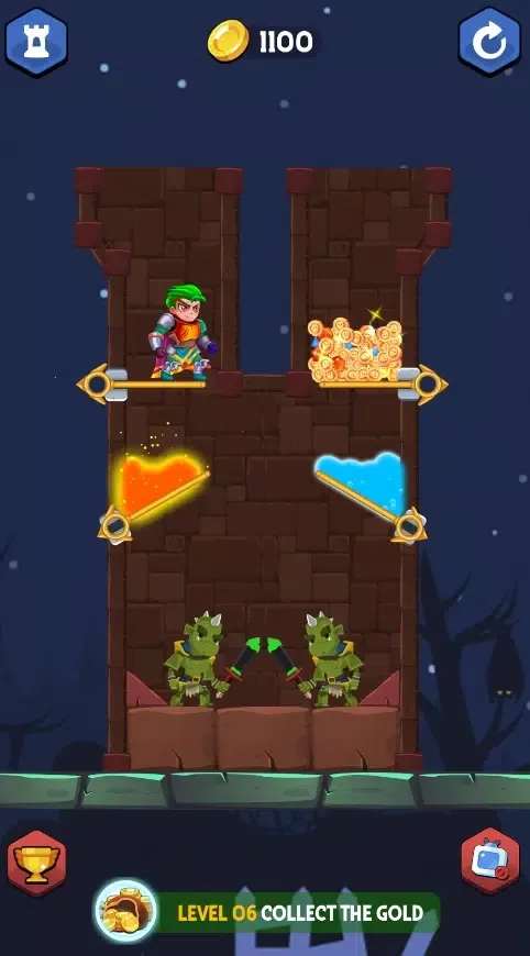Lucky Hero Puzzle Screenshots