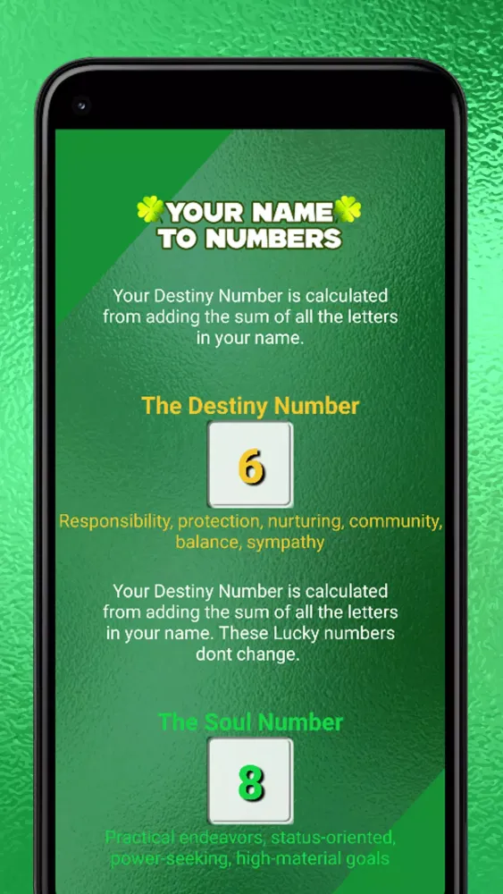Zrzuty ekranu More than Lucky Lotto Numbers