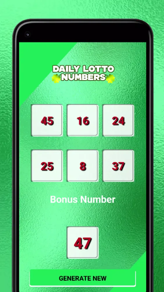 Zrzuty ekranu More than Lucky Lotto Numbers