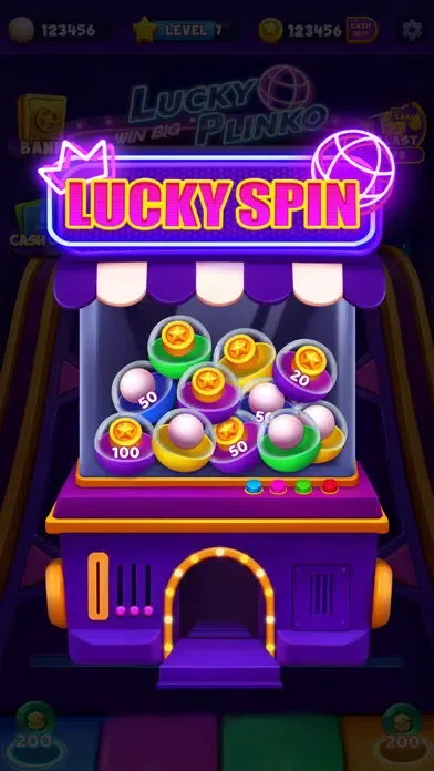 Lucky Plinko Cash স্ক্রিনশট