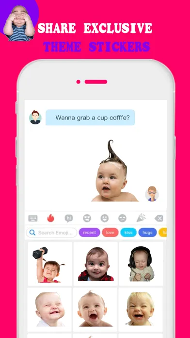 Wow Fancy Sticker应用截图
