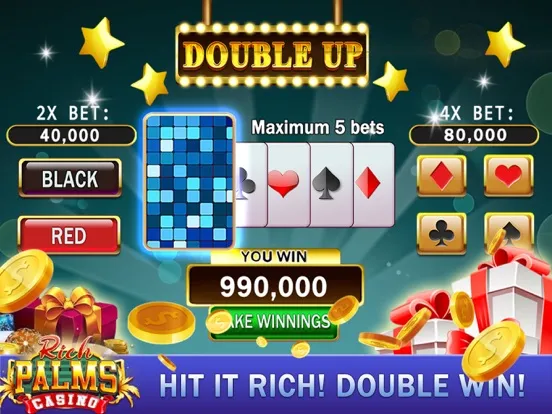 Rich Palms Casino slots games iPad  Screenshots