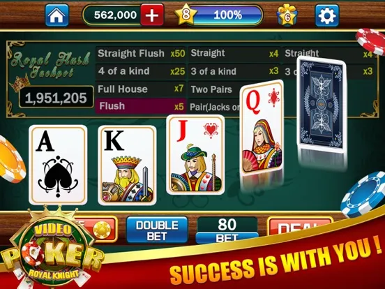 Ảnh chụp màn hình của Video Poker king casino 2022 iPad 
