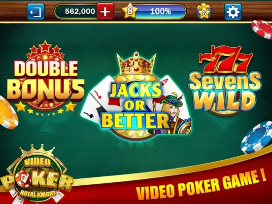Ảnh chụp màn hình của Video Poker king casino 2022 iPad 