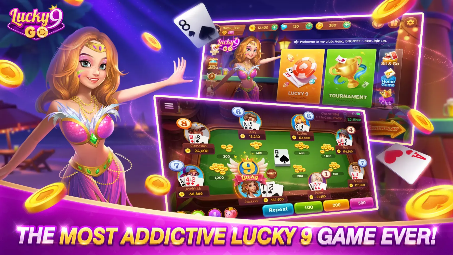 Lucky 9 Go سکرین شاٹس