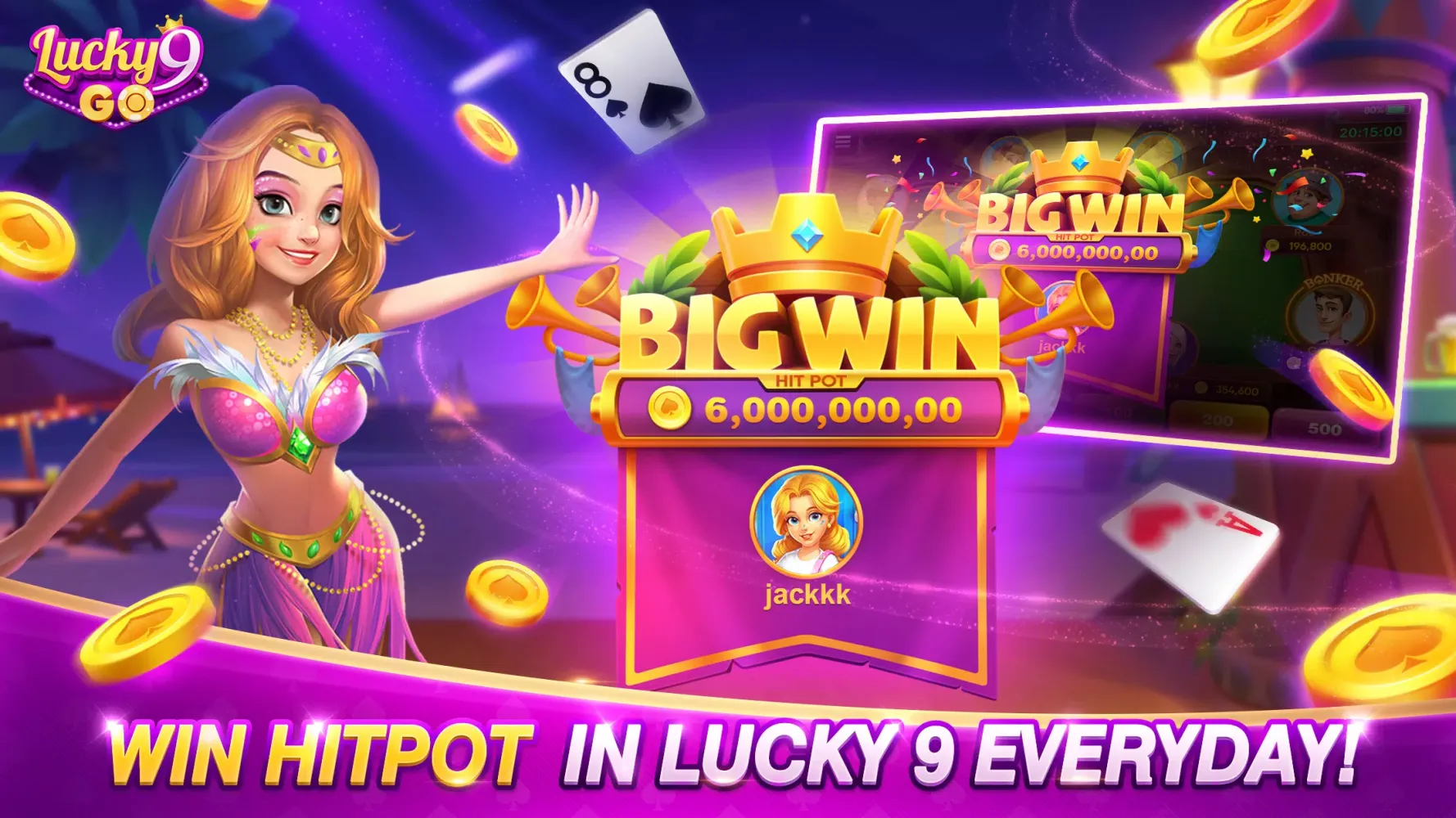 Lucky 9 Go سکرین شاٹس