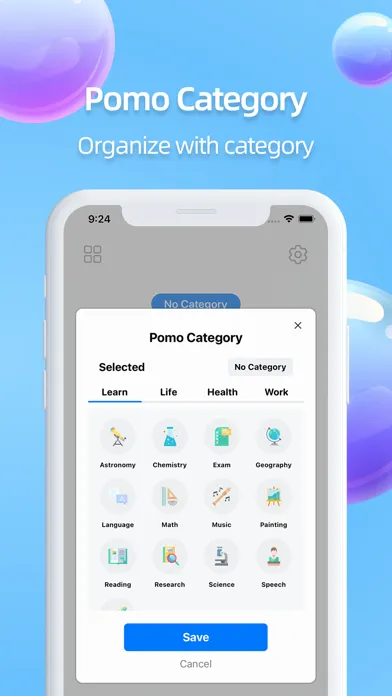 Screenshot di Mini Pomo - Focus Timer & Task