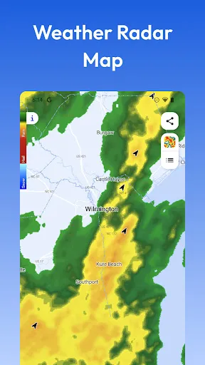 Weather Radar RainViewer 스크린샷