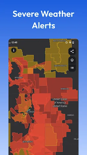 Weather Radar RainViewer 스크린샷