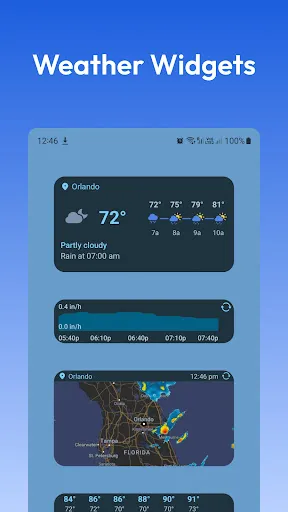 Weather Radar RainViewer 스크린샷