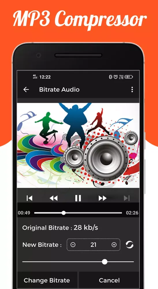 Скриншоты Audio : MP3 Compressor