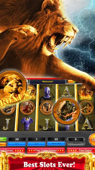 Capturas de tela do Hercules Slots