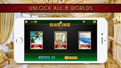 Capturas de tela do Play Blackjack!