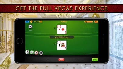Capturas de tela do Play Blackjack!