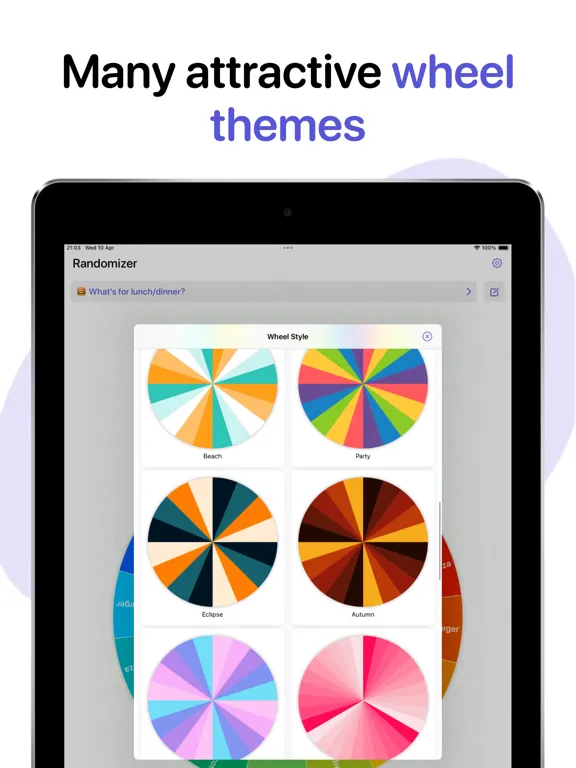 صور Randomizer - Spin the Wheel iPad 