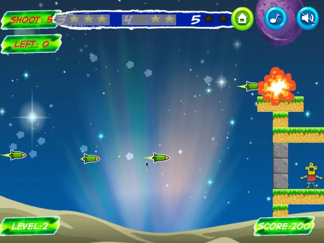 تصاویر Lucky Ben VS Alien Terra iPad 