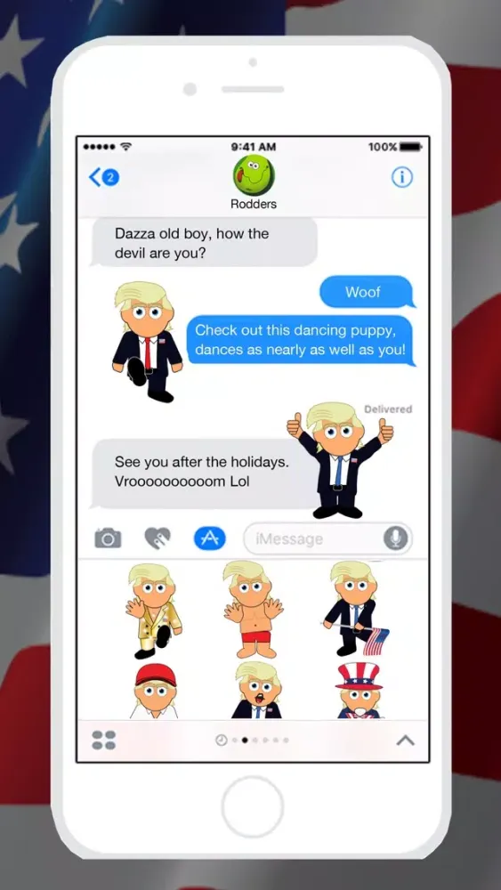 Dancing Donald Animated Stickers Screenshots