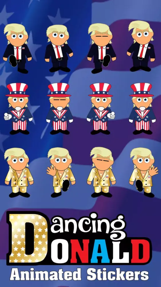 Dancing Donald Animated Stickers Screenshots