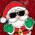 Santa and Friends Stickers