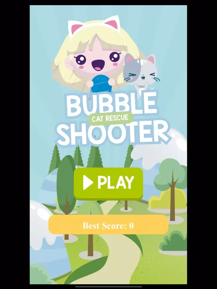 Lucky Cat Bubble Shooter iPad 应用截图