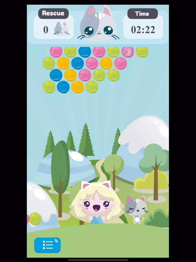 Lucky Cat Bubble Shooter iPad 应用截图