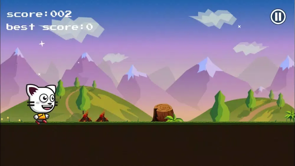 Capturas de tela do Lucky Cat Jump