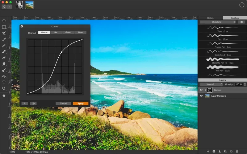 Ảnh chụp màn hình của Artstudio Pro - Desktop