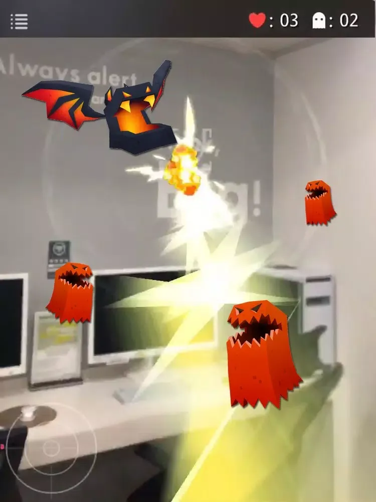 Tangkapan skrin GhostsWar iPad 