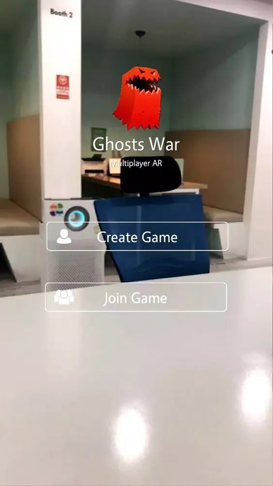 Tangkapan skrin GhostsWar