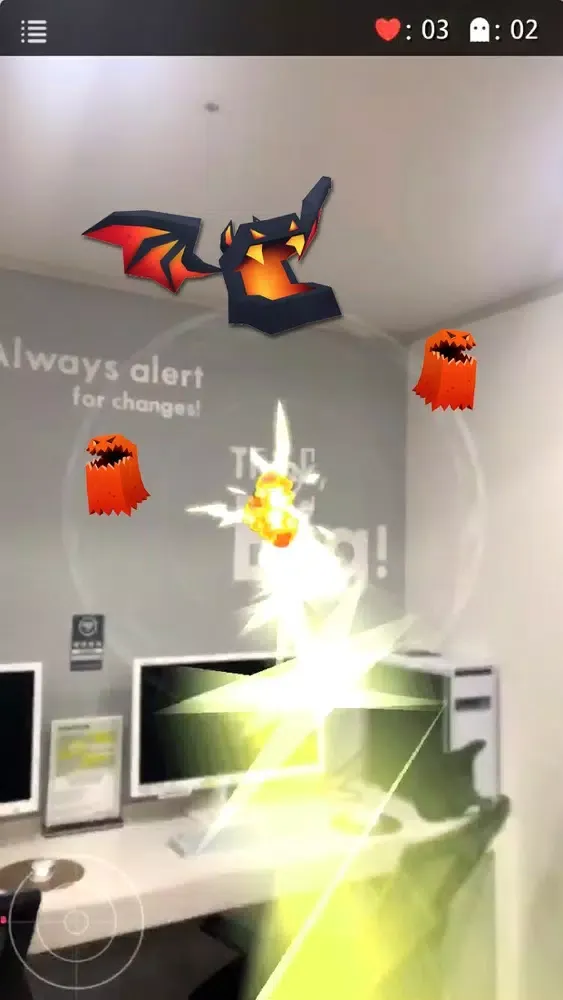 Tangkapan skrin GhostsWar