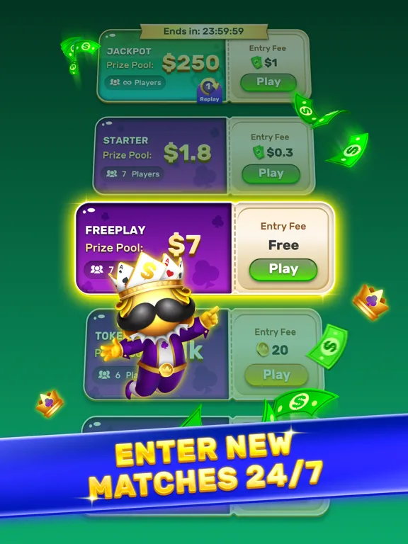 صور Solitaire Royale - Win Money iPad 