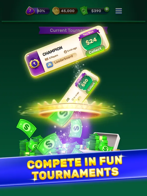 صور Solitaire Royale - Win Money iPad 