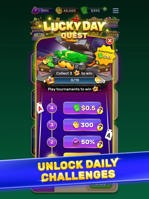 صور Solitaire Royale - Win Money iPad 